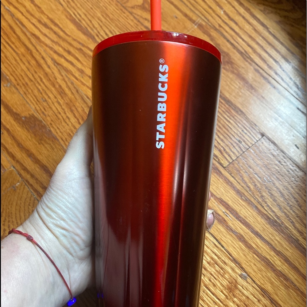 Beautiful red Starbucks tumbler no longer sold